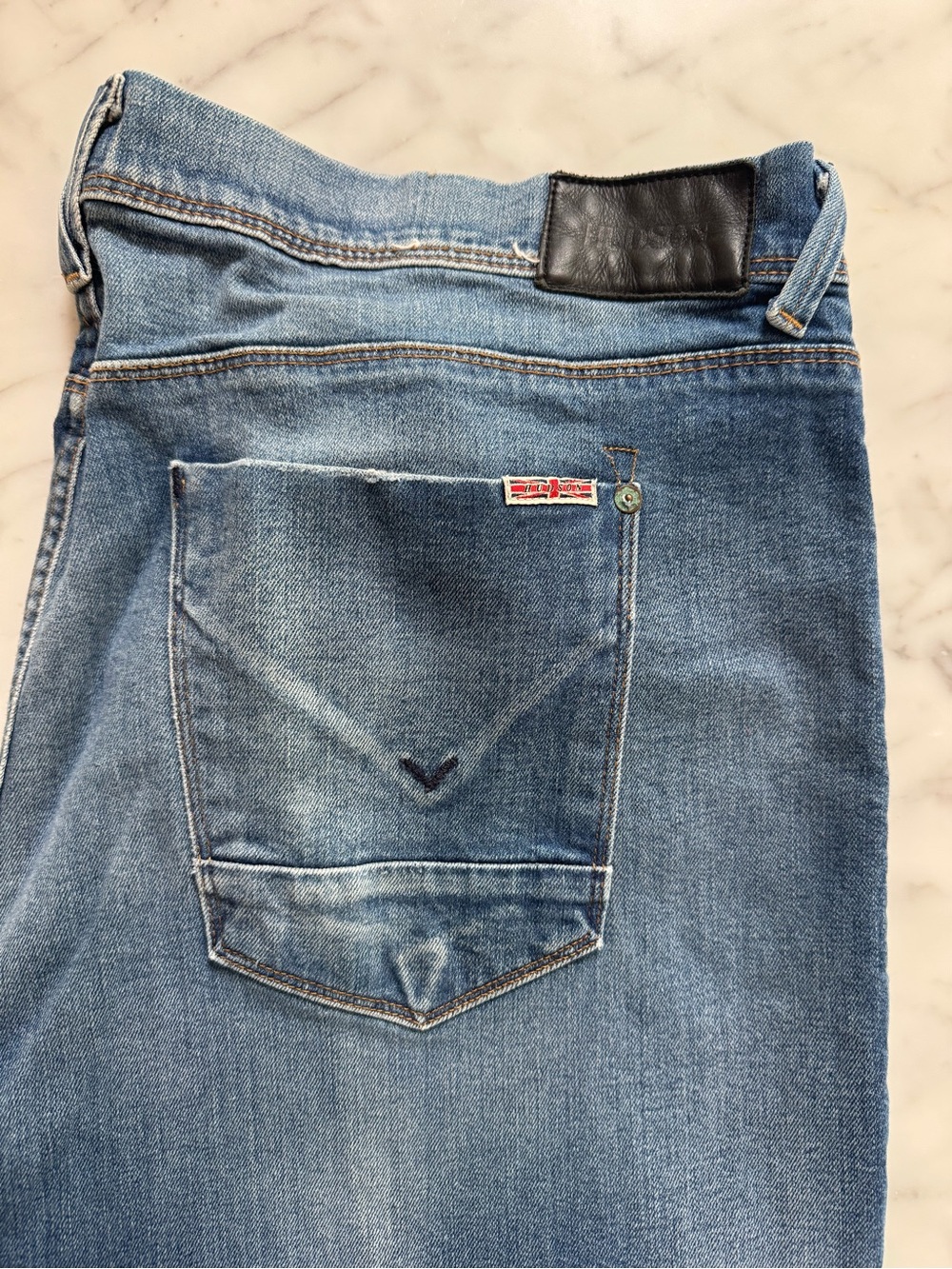 Hudson Jeans Relaxed Men’s Light Blue Denim Jeans